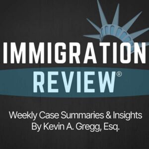 Immigration Review Podcast